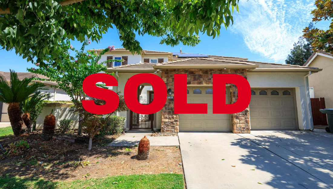 SOLD- 4130 Canopy Ct. Merced